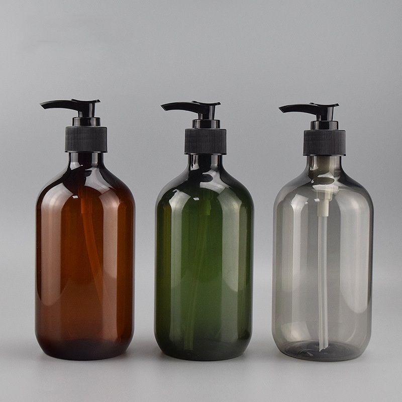 High Quality 300ml 500ml Bottle Plastic Shampoo Bottle for Hair Conditioner  Toner Lotion Pump for Cosmetic