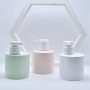 Wholesale 200ml/300ml PETG Cosmetic Plastic Bottles Round Square Empty Lotion Pump with Pump Sprayer for Shampoo Use