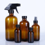 Luxury Serum Spray Glass Bottles 30ml Amber Glass Dropper Bottles with Lid for Skin Care Cosmetic