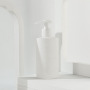 PE Hand Wash Skincare Lotion Bottles Plastic Container Packaging 200ml White Pump Shampoo Cream Bottle