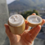 New Arrival Product Natural Body Butter Cosmetic Container 20g 30g Whole Bamboo Plastic Cream Jar With Bamboo Lid