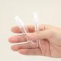 Portable 10ml Clear Glass Perfume Sample Bottles Mini Empty Sub Packing with Spray Pump Recyclable and Sealed