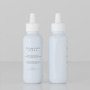 Empty 60ml-150ml White Plastic Hair Oil Squeeze Applicator Packaging Bottle with Twist-open Dispensing Cap for Lotion