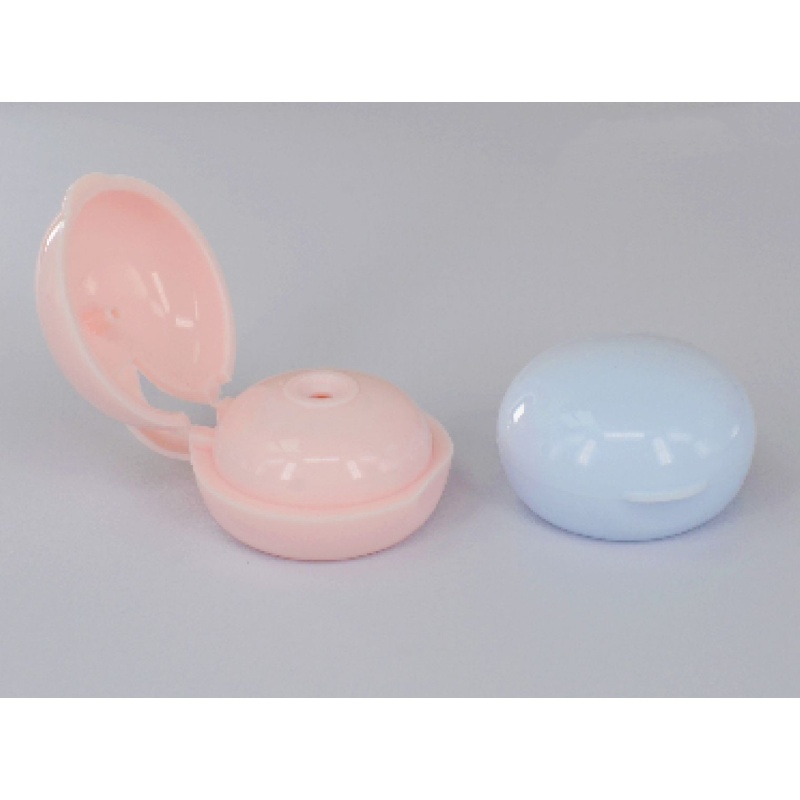 100ML PE Flat Body Clamshell Plastic Lotion Bottle Baby Care Products Sub Bottle Children's pink Lotion Bottle