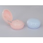 100ML PE Flat Body Clamshell Plastic Lotion Bottle Baby Care Products Sub Bottle Children's pink Lotion Bottle