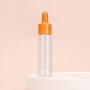Colorful 30ml Macaron PET Plastic Serum Bottles Thick Empty Small Essential Oil Dropper Bottle