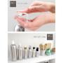 Hot Sale 100ml 120ml 150ml Dispenser Aluminum Lotion Pump Shampoo Bottles