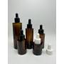 2024 Hot Selling New Arrival Skincare Glass Bottle  60ml  Cylinder Glass Perfume  Bottle Empty for Serum Essential Oil