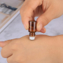 24pcs Bulk Sale Small 2ml Amber Glass Roller Bottle Plastic Lid Perfume Sample Test Bottle for Essential Oil Skin Care Serum
