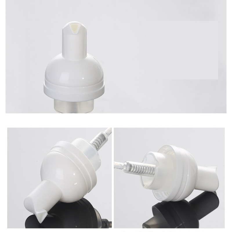 PET Plastic Cosmetic Mousse Bottle with Foam Pump Sprayer