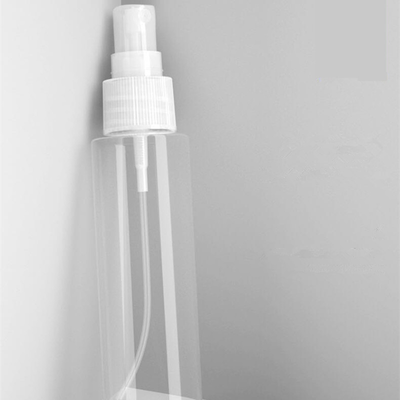 100ml Flat Shoulder Spray Bottle Toner Water Bottle Cosmetic Dispenser PET Plastic Mist Spray Bottle
