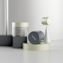Skincare Cosmetics cosmetic jars 30g 50g White Cream PP Round Plastic Jar  Screw Top for Skin Care Skincare Cosmetics