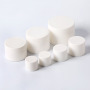 Skincare Cosmetics cosmetic jars 30g 50g White Cream PP Round Plastic Jar  Screw Top for Skin Care Skincare Cosmetics