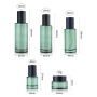 Cosmetic Packing Set 50g 40ml 100ml 120ml 150ml Glass Lotion Bottle with Frosted Lid