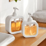 New Product  300ml 500ml Refillable Plastic Facial Cleanser Hand Liquid Soap Pump Bottles for Cosmetic
