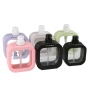 New Product  300ml 500ml Refillable Plastic Facial Cleanser Hand Liquid Soap Pump Bottles for Cosmetic
