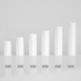 White 30ml 50ml 80ml 100ml Airless Plastic Facial Lotion Bottles Pump Sprayer Vacuum Cosmetic Containers for Skincare Face Wash