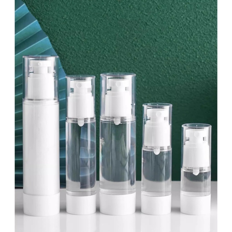 15ml 30ml 50ml 80ml 100ml Airless Bottle Vacuum Dispenser Press Travel Airless Lotion Bottle Luxury Spray Makeup Empty Bottle