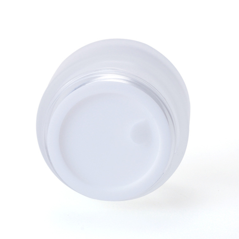 Useful 30g Rose Gold Color Glass Jar for Skin Care Cream Cosmetics with Plastic Cap Personal Care