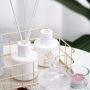 Factory-Spot New 100ml White Porcelain Lifeng Oil Diffuser Bottle Fire-Free Special-Shaped Crown Cap for DIY Aromatherapy