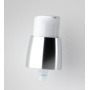 White Desktop Vacuum Emulsion Dispenser 30ml/50ml/80ml/100ml Pressed Empty Cosmetics Lotion Bottle for Skin Care Serum