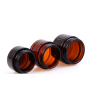 50g Glass Cream Jar Luxury  5g Amber Small Glass Jar Night Cream Jar Cosmetic Glass Jar