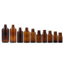 Skin Care Packaging 5ml to 15ml Round Shoulder Glass Lotion Bottles with Screw Cap and Pump