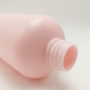 8 oz Pink Plastic Lotion Bottles 250ml Customizable with Disk Cap for Cosmetics Shampoo and Skin Care Serum