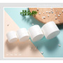 Frosted PP 5g 15g 20g 30g Skincare Cream Jar Cosmetic Package White Cap Plastic Jar Plastic Cosmetic Jar