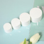 Frosted PP 5g 15g 20g 30g Skincare Cream Jar Cosmetic Package White Cap Plastic Jar Plastic Cosmetic Jar