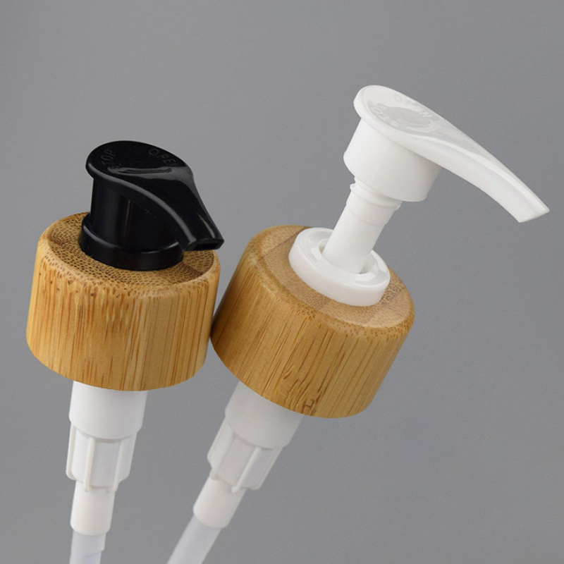 Matte Black 300ml PET Plastic Hotel Hair Shampoo Bottle with Wooden Color Pump Minimum Order Quantity 100pcs
