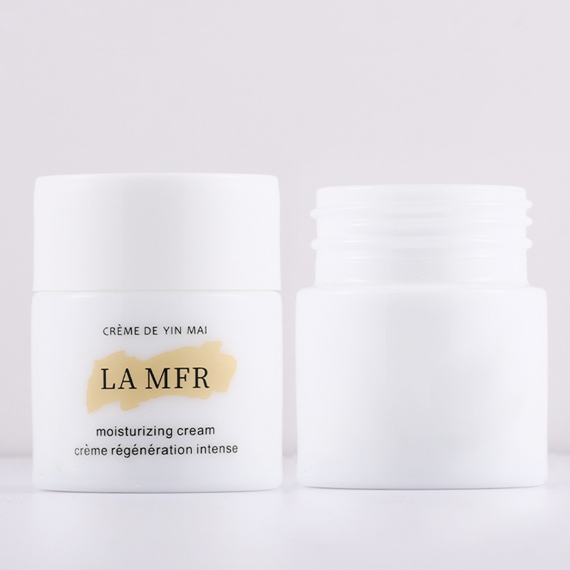 Skin Care Cream Packaging Wholesale Luxury White Ceramic Cosmetic Jar