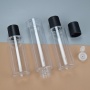 2024 New Trend High Quality 100ml Transparent Plastic Bottles with Screw Cap Plastic Bottles for Cosmetic
