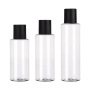 2024 New Trend High Quality 100ml Transparent Plastic Bottles with Screw Cap Plastic Bottles for Cosmetic