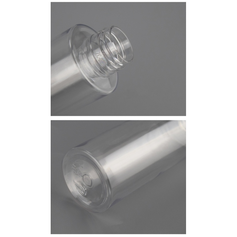 2024 New Trend High Quality 100ml Transparent Plastic Bottles with Screw Cap Plastic Bottles for Cosmetic