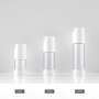 AS Frosted Lotion Bottle Round Shape Plastic Bottles in Bulk 15ml 30ml 50ml White Airless Pump Bottle
