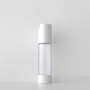 AS Frosted Lotion Bottle Round Shape Plastic Bottles in Bulk 15ml 30ml 50ml White Airless Pump Bottle