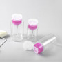 100ml 200ml PETG Cosmetic Pump Pressure Bottle for Cleansing Water Plastic Bottles with Lids Plastic Pump Bottle