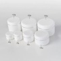 50ml Plastic Jar White PP 50ml 100ml 250ml Hair Pomade Plastic Cosmetic Empty PP Cream Jar with Lid
