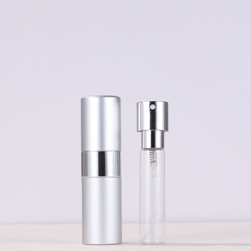 New Design Empty Perfume Bottle Luxury Round Perfume Bottle Spray Mist Bottles Glass Aluminum Perfume Bottles