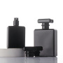 CHINA ZHEJIANG HANGZHOU Wholesale Eco Friendly Square Matte Black Spray Perfume 30ml 50ml Glass Recycled Bottles