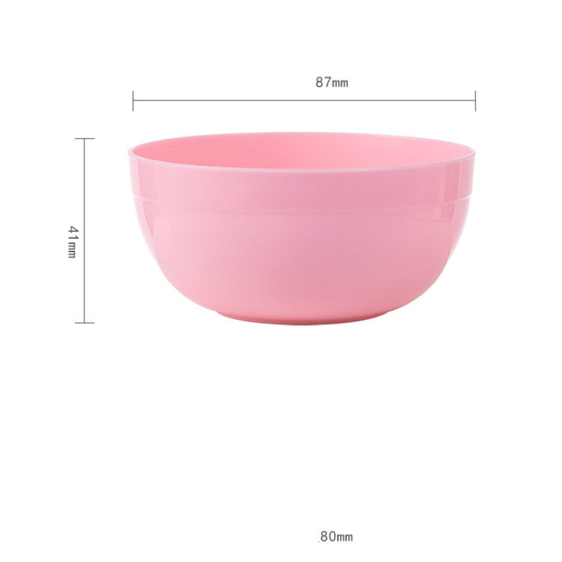 Custom Printing pink Green Mask Bowl for Mask Cosmetic Tool Skincare Face Mask Mixing Bowl