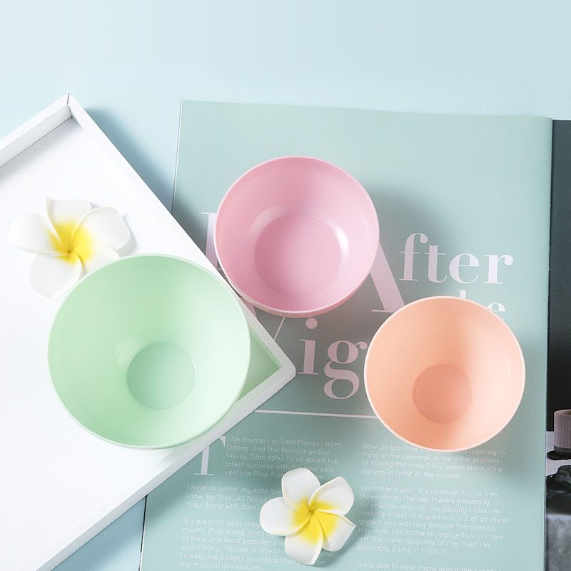 Custom Printing pink Green Mask Bowl for Mask Cosmetic Tool Skincare Face Mask Mixing Bowl