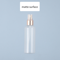 Empty Wholesale Durable Slant Shoulder PET Plastic Bottle 30ml to 200ml Refillable Pump Bottle for Lotion Toner Cosmetic
