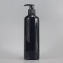 Wholesale High Quality Refillable Black Frosted Plastic Shampoo Bottle for Hair Conditioner for Cosmetic