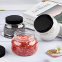 Empty Body Butter Cream Container Skincare Body Scrub Jars Plastic Cosmetic 8oz for Body Scrub Jars