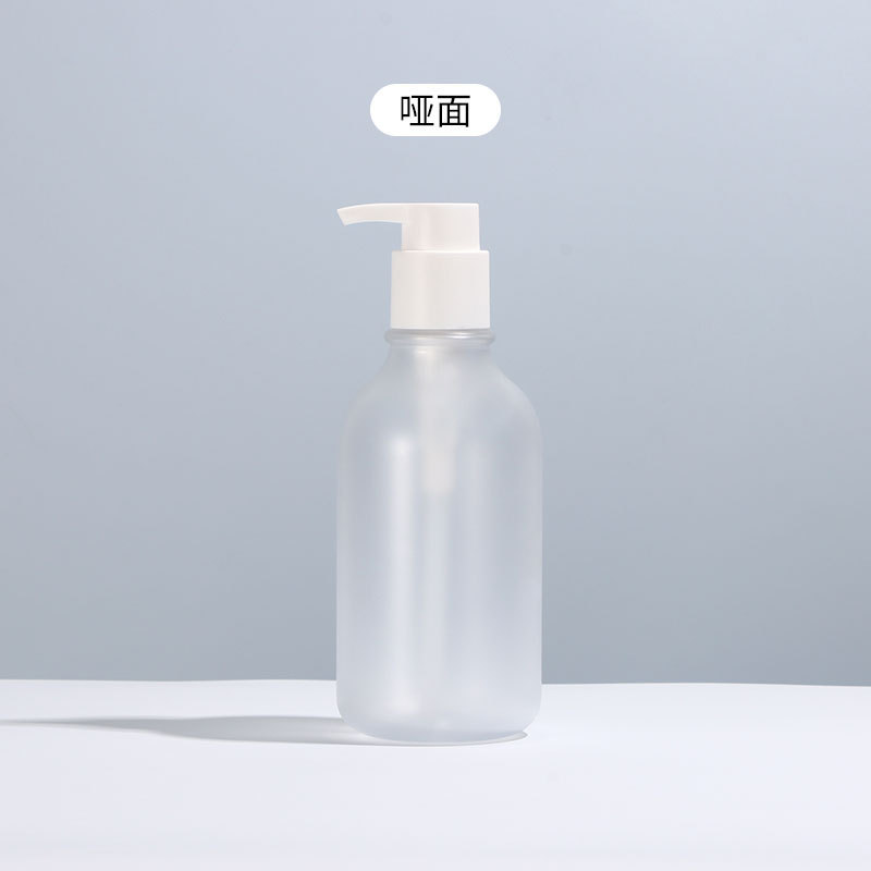 Luxury 300ml 500ml Black Hard Shampoo Skincare Body Wash Lotion Pump Bottle Packaging in Stock