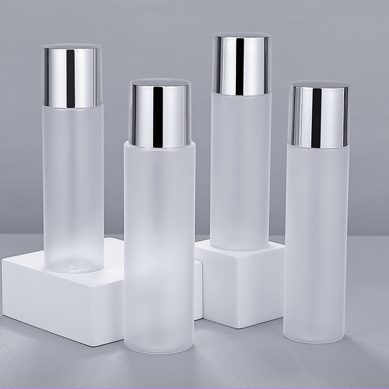 Ready Stock 200ml Frosted PET Plastic Bottle Screw Cap Refillable Empty Lotion Skincare Packaging Cosmetic Container for Cream