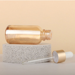 Ready to Ship 5ml to 100ml Gold Glass Dropper Essential Oil Bottle Complete Size Set for Every Need