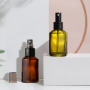 China Wholesale 60ml Empty Pump Spray Glass Cosmetic Bottle